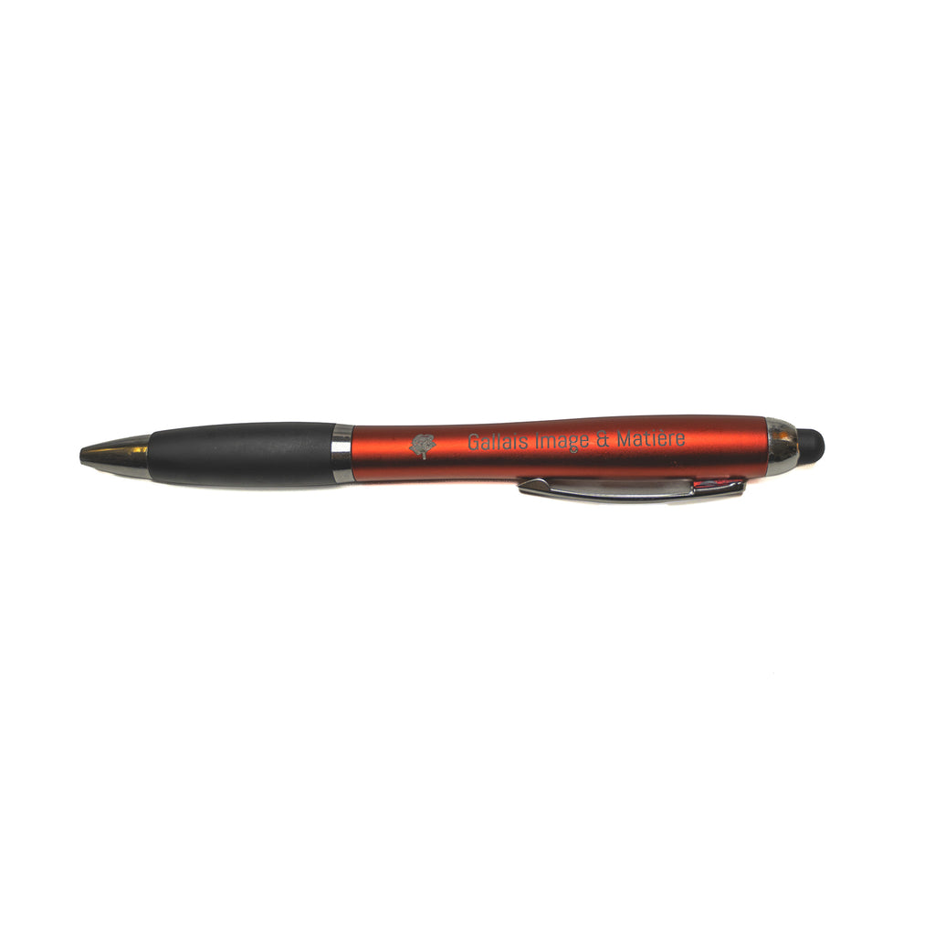 Stylo en plastique de 148 mm gravé pour entreprise